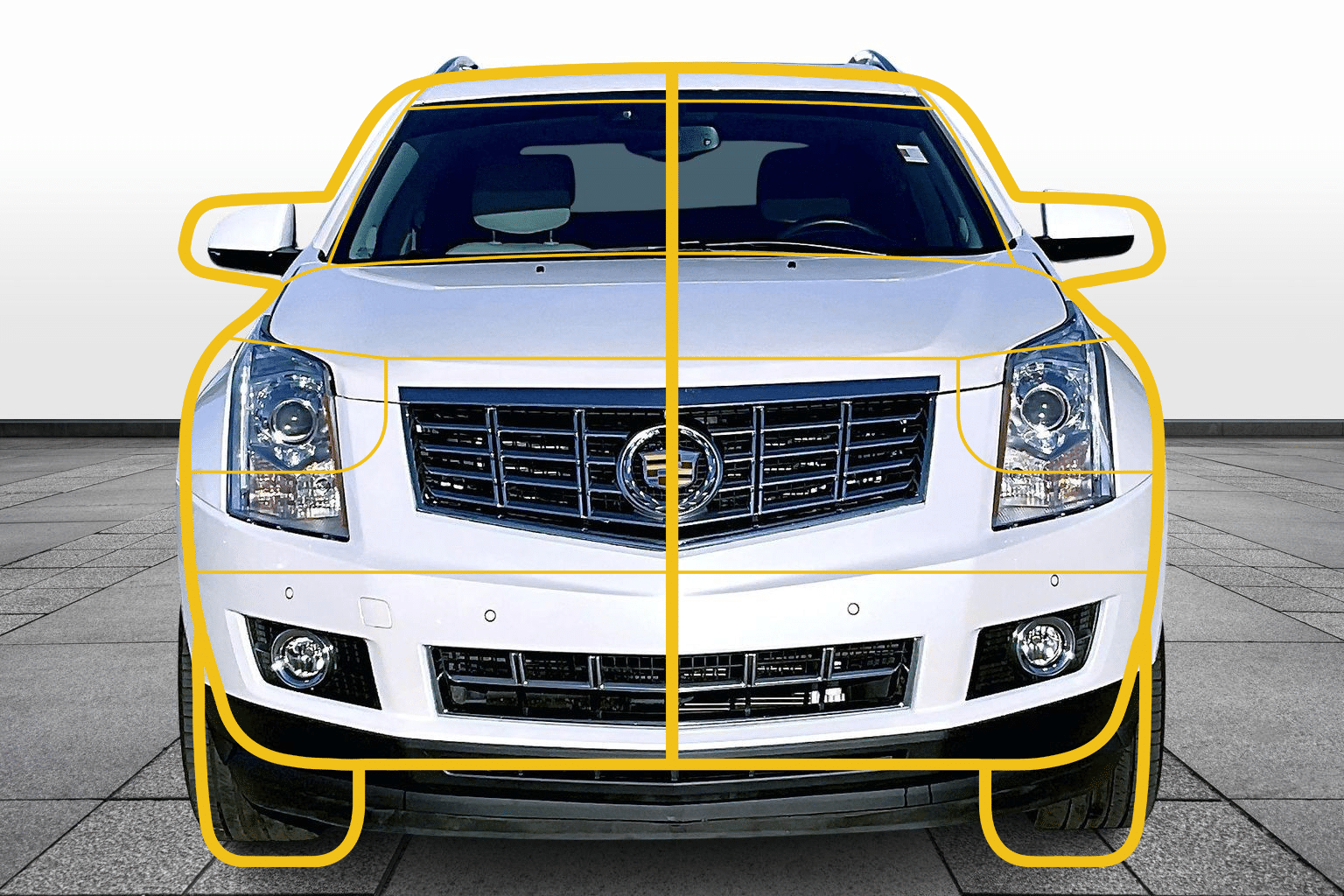 Wireframe Guidelines for Consistent Vehicle Photography