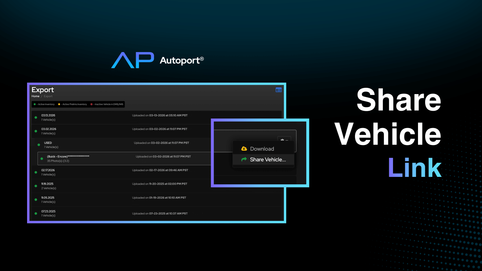 Sharing Your Vehicle Photos