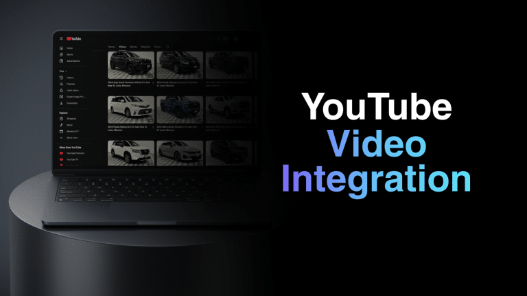 YouTube Integration for Dealerships