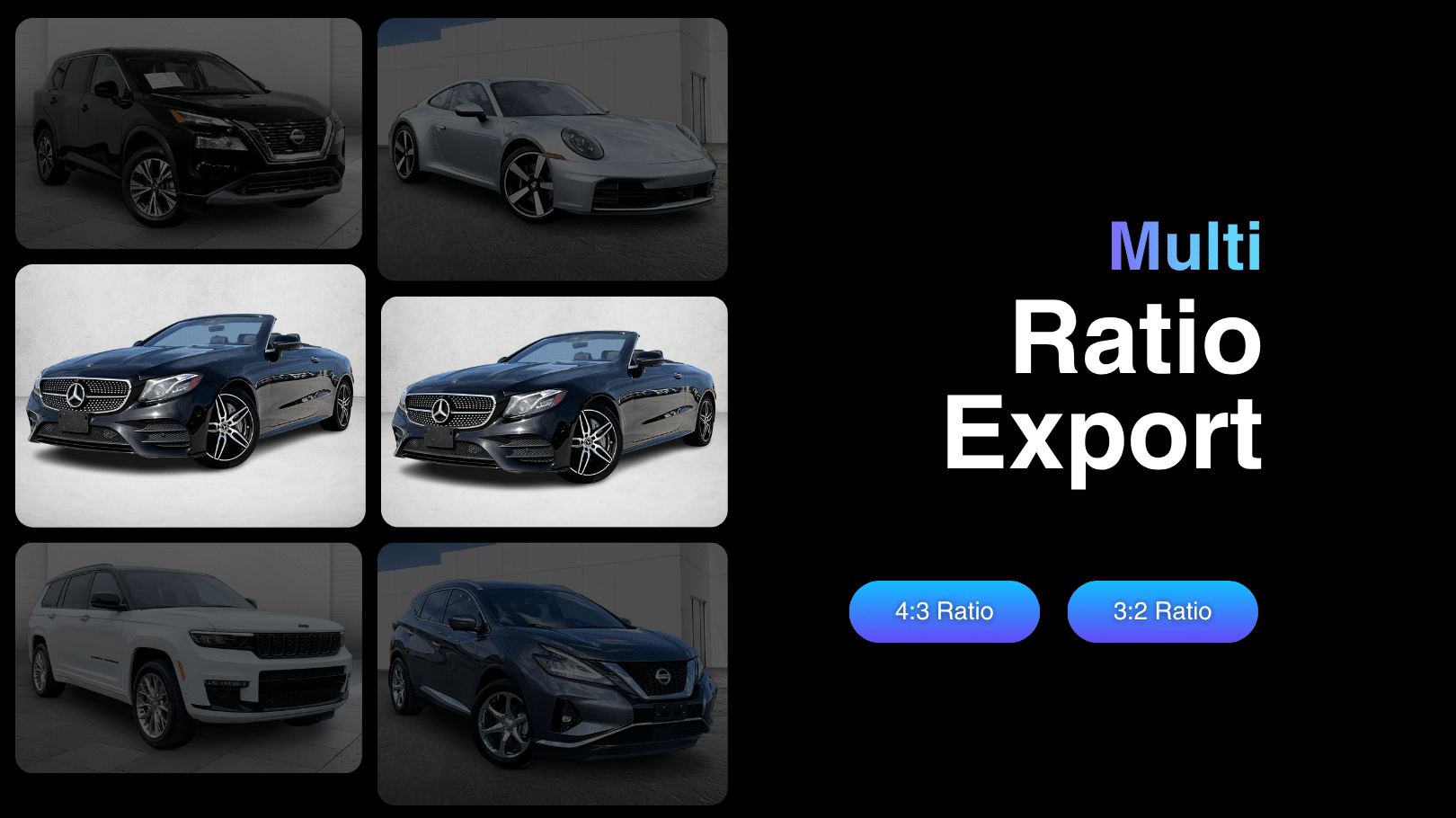 Multi-Ratio Export
